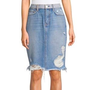 Current/Elliott Denim Skirt